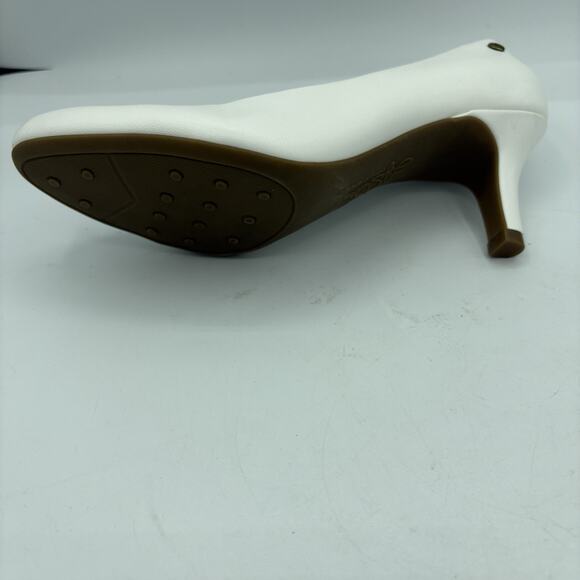 LifeStride Heels Womens Size 8 M Parigi‎ Soft System Pumps White Lightly Used - Picture 10 of 12